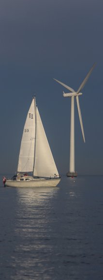 les éoliennes, symbole de développement éologique et alternatif